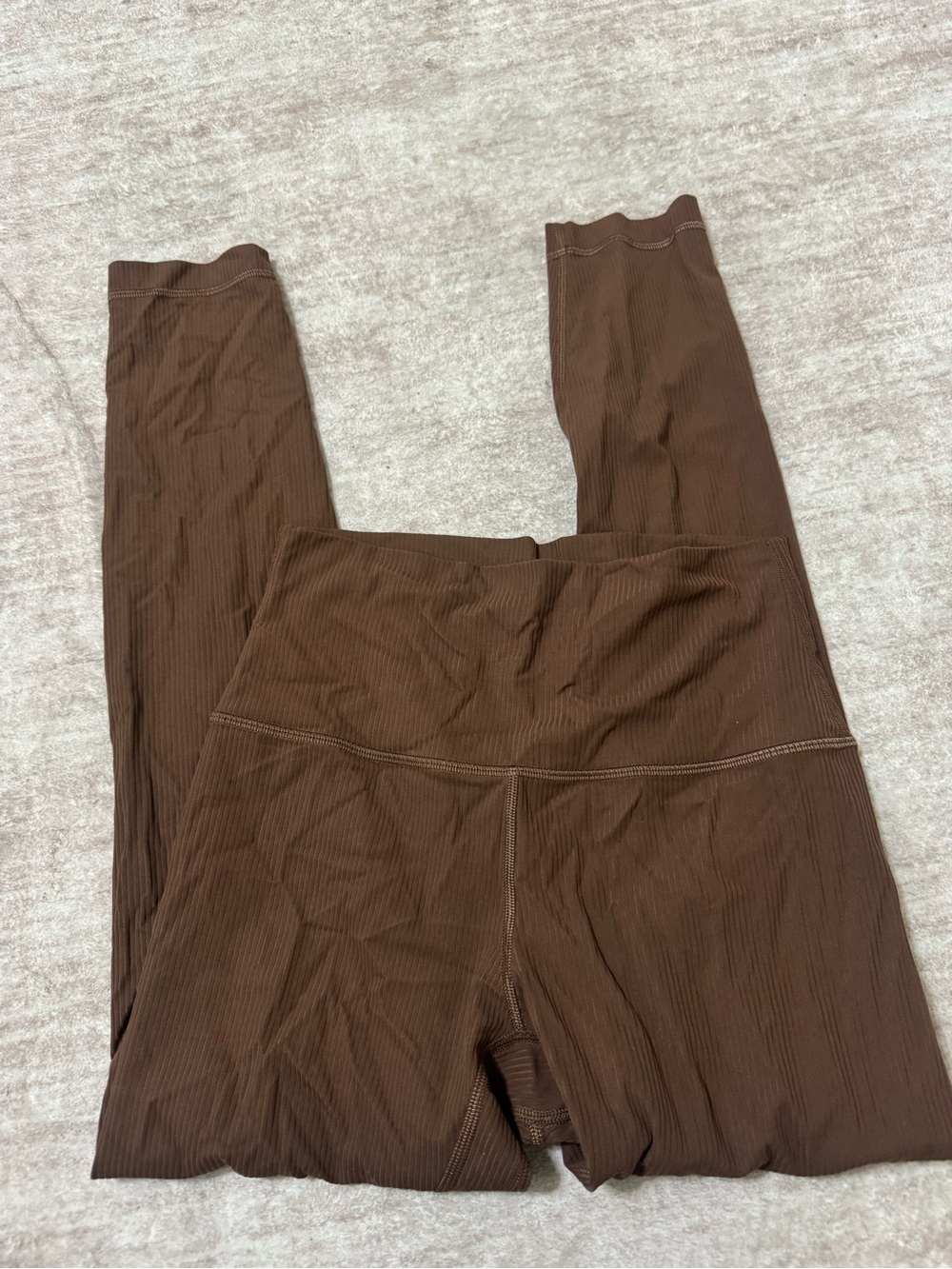 Lululemon align ribbed leggings 25” size 6 - Picture 2 of 4